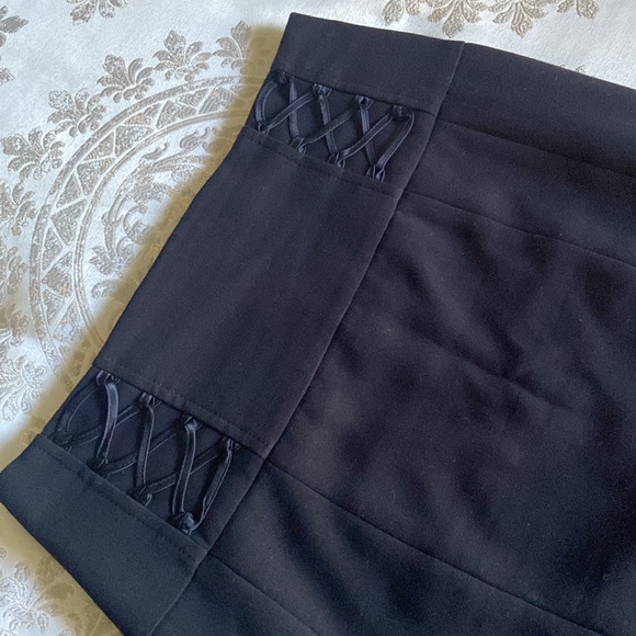 Bebe Pencil Black Skirt - Picture 3 of 10